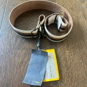 Fendi gorgeous sz 75 women’s belt in tan and brown colors must have gift Fendi | Accessories | Fendi Gorgeous Sz 75 Womens Belt In  main image 2